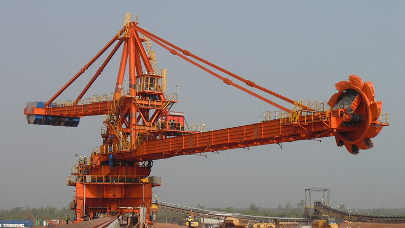Boom Type Bucket Wheel Stacker Reclaimer