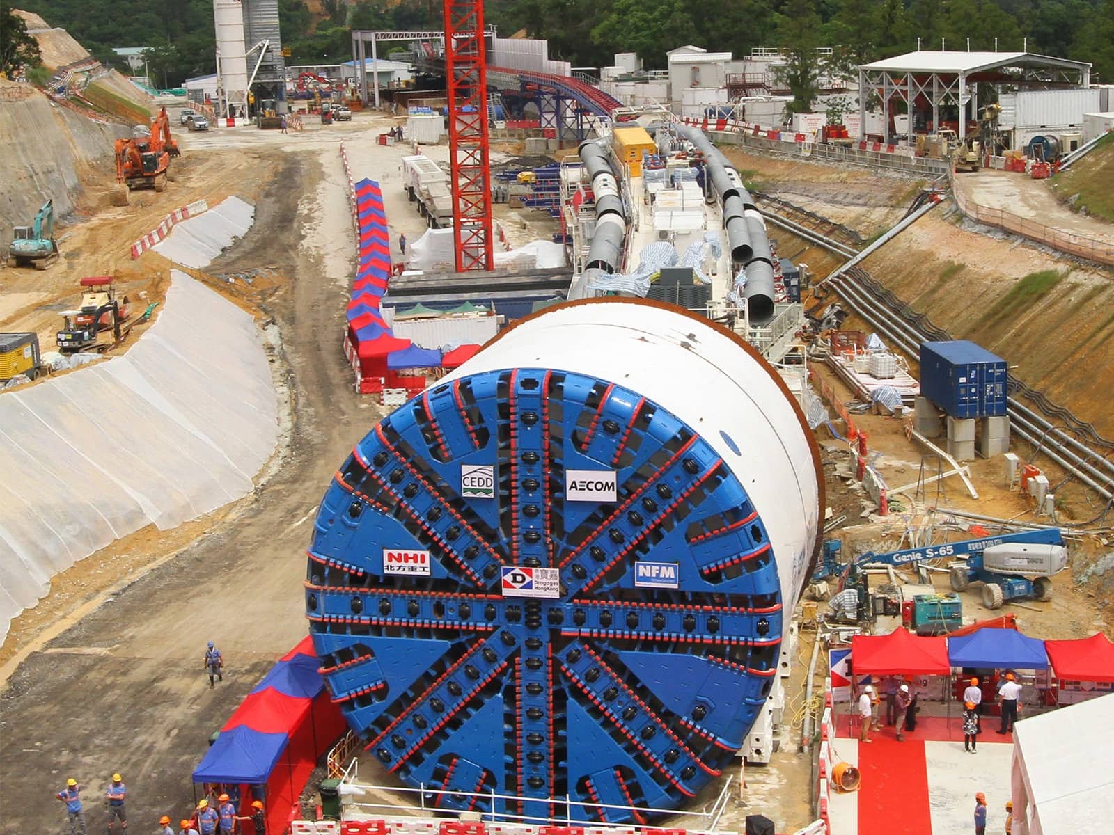Earth Pressure Balance Tunnel Boring Machine
