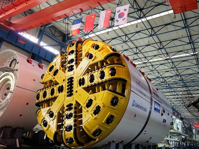 Slurry Balance Tunnel Boring Machine