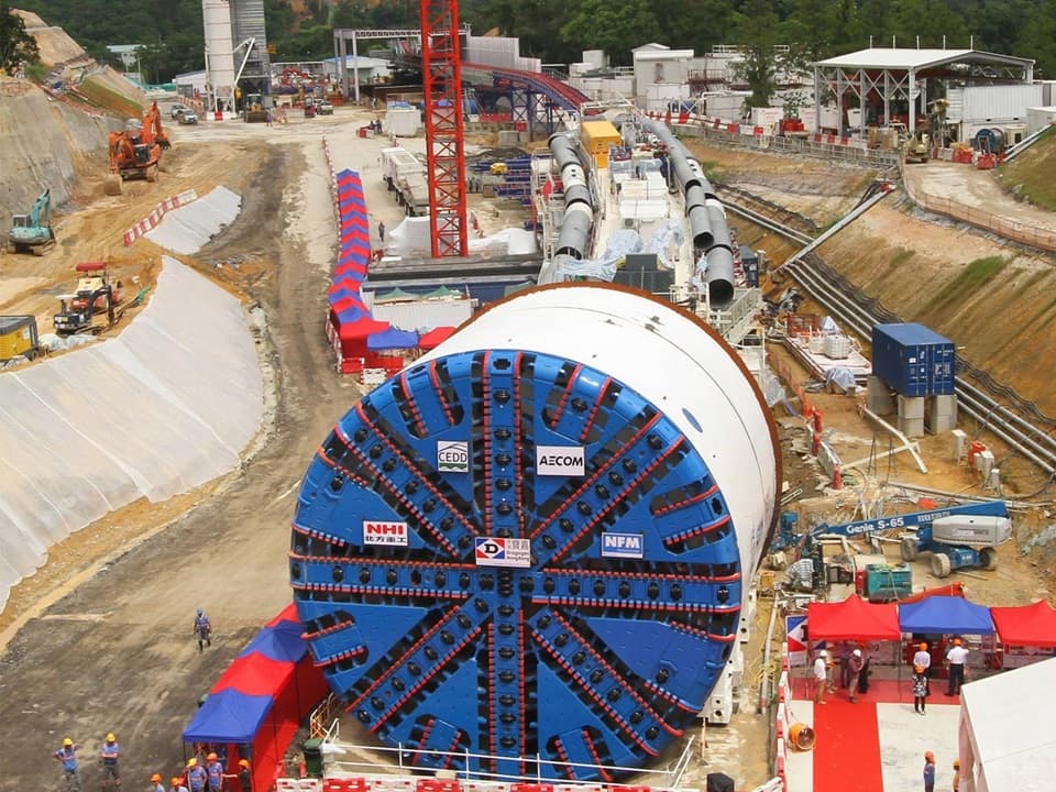 Earth Pressure Balance Tunnel Boring Machine Earth Pressure Balance Tunnel Boring Machine