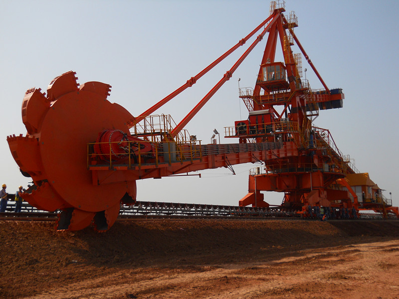 Boom Type Combined Bucket Wheel Stacker Reclaimer