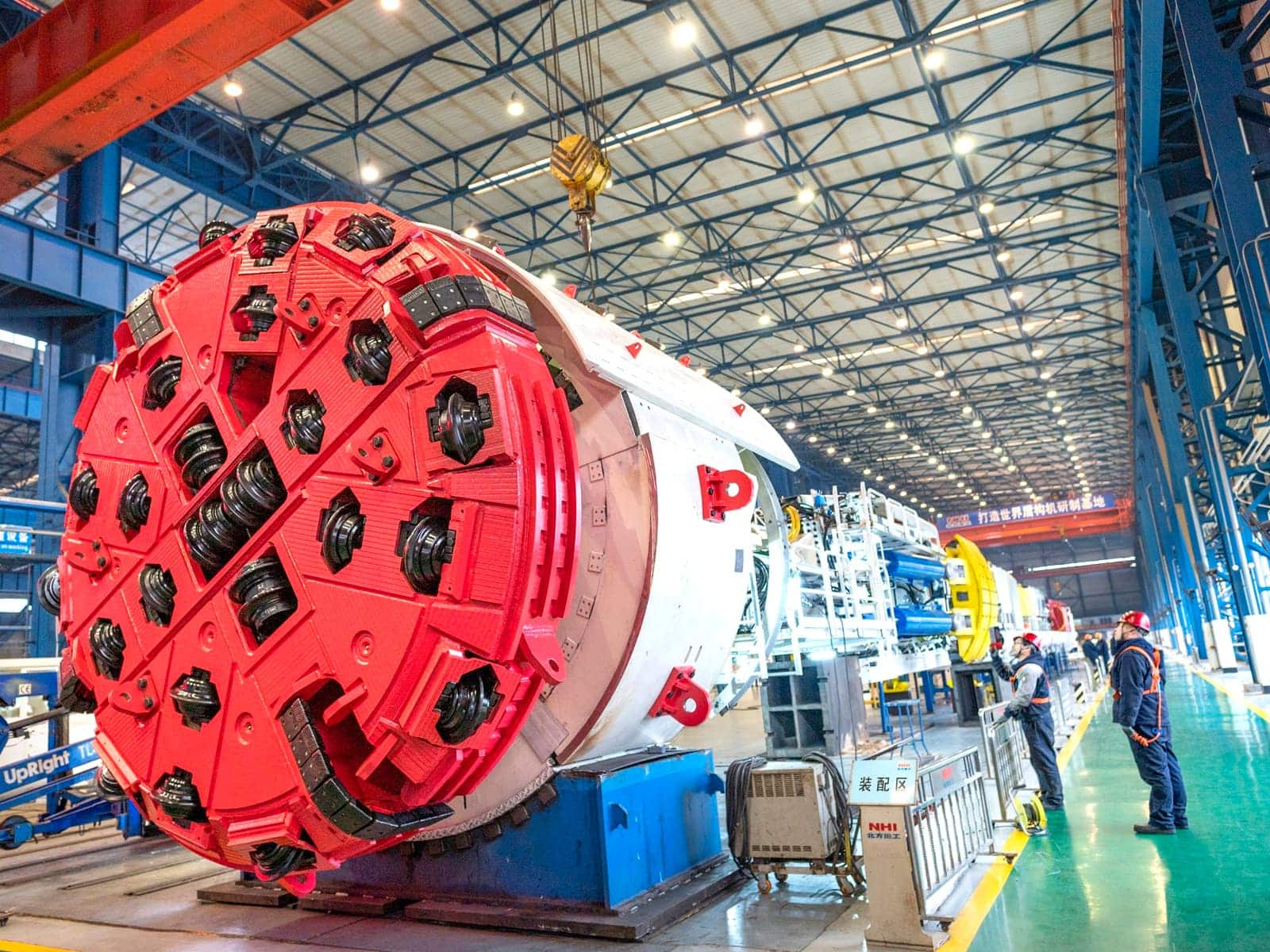 Open-type gripper TBM