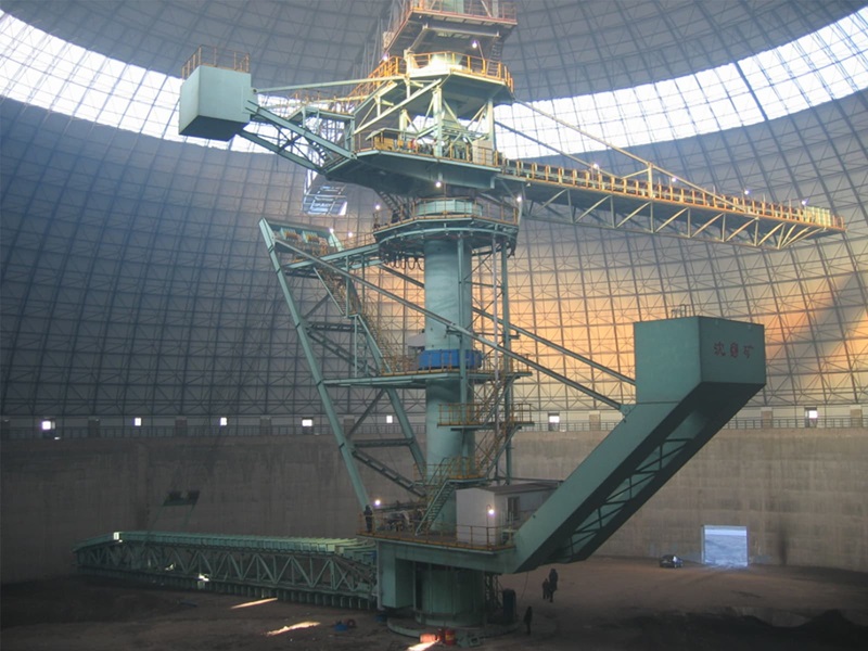 Circular Overpile Stacker Reclaimer