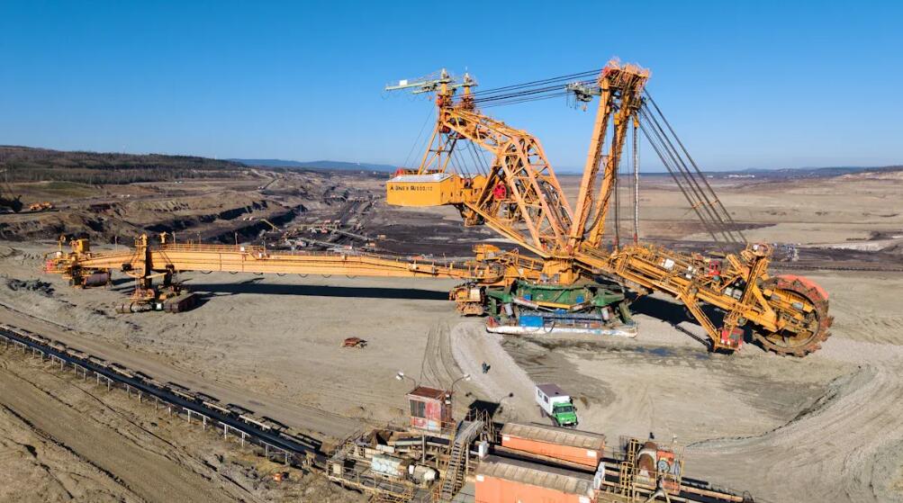 Boom Type Combined Bucket Wheel Stacker Reclaimer